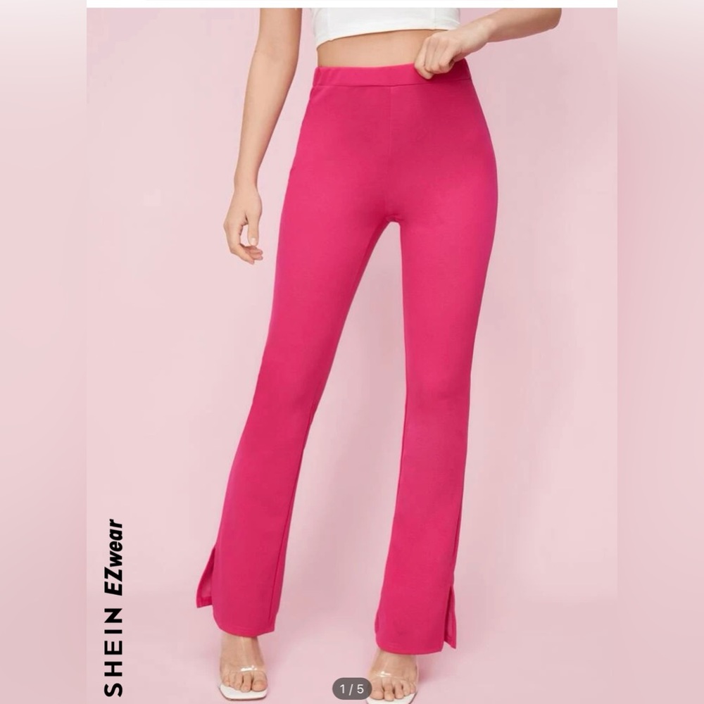 Pink dress pants